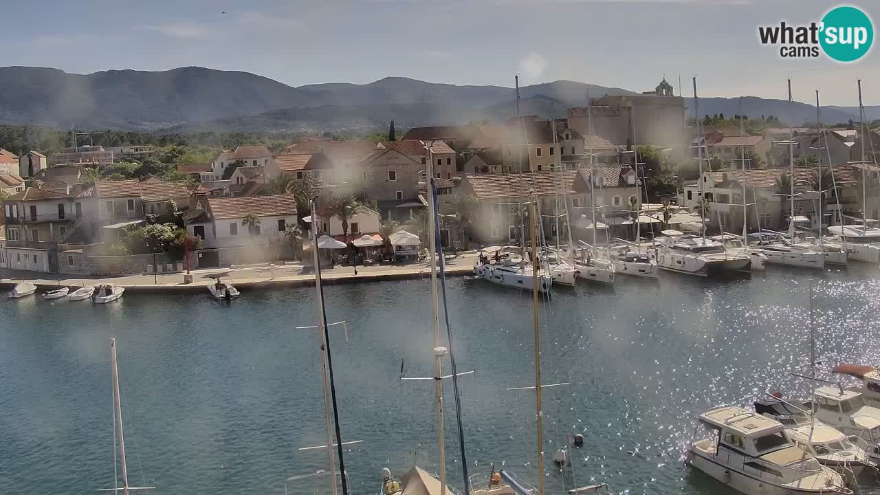 Webcam Vrboska marina | Hvar Insel | Dalmatien