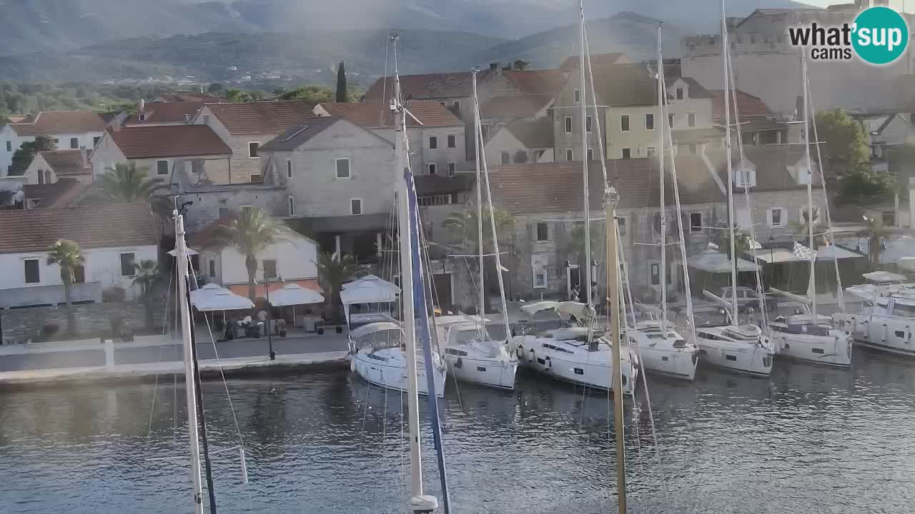 Webcam Vrboska marina | Hvar Insel | Dalmatien