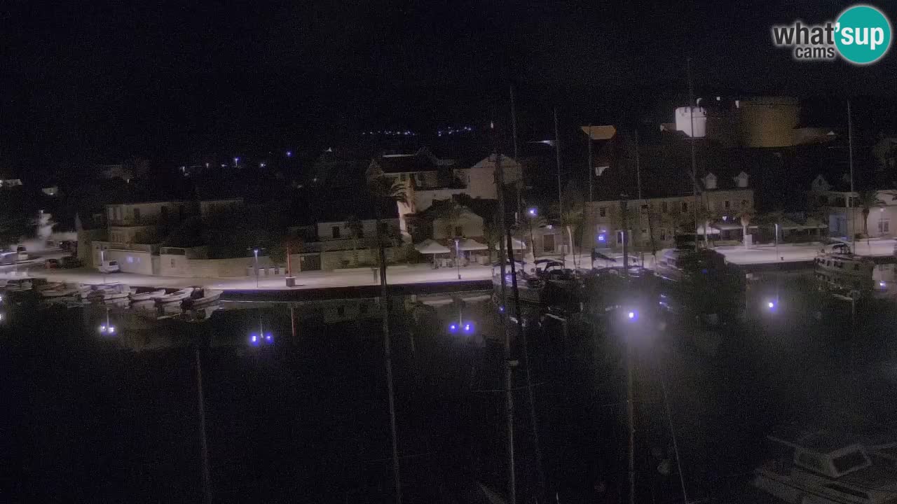 Livecam Hvar Vrboska marina | Île de Hvar | Dalmatia