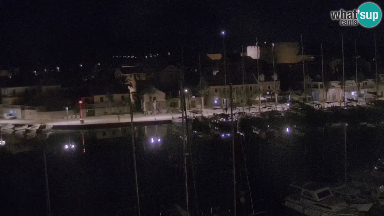Webcam Vrboska marina | Hvar Insel | Dalmatien