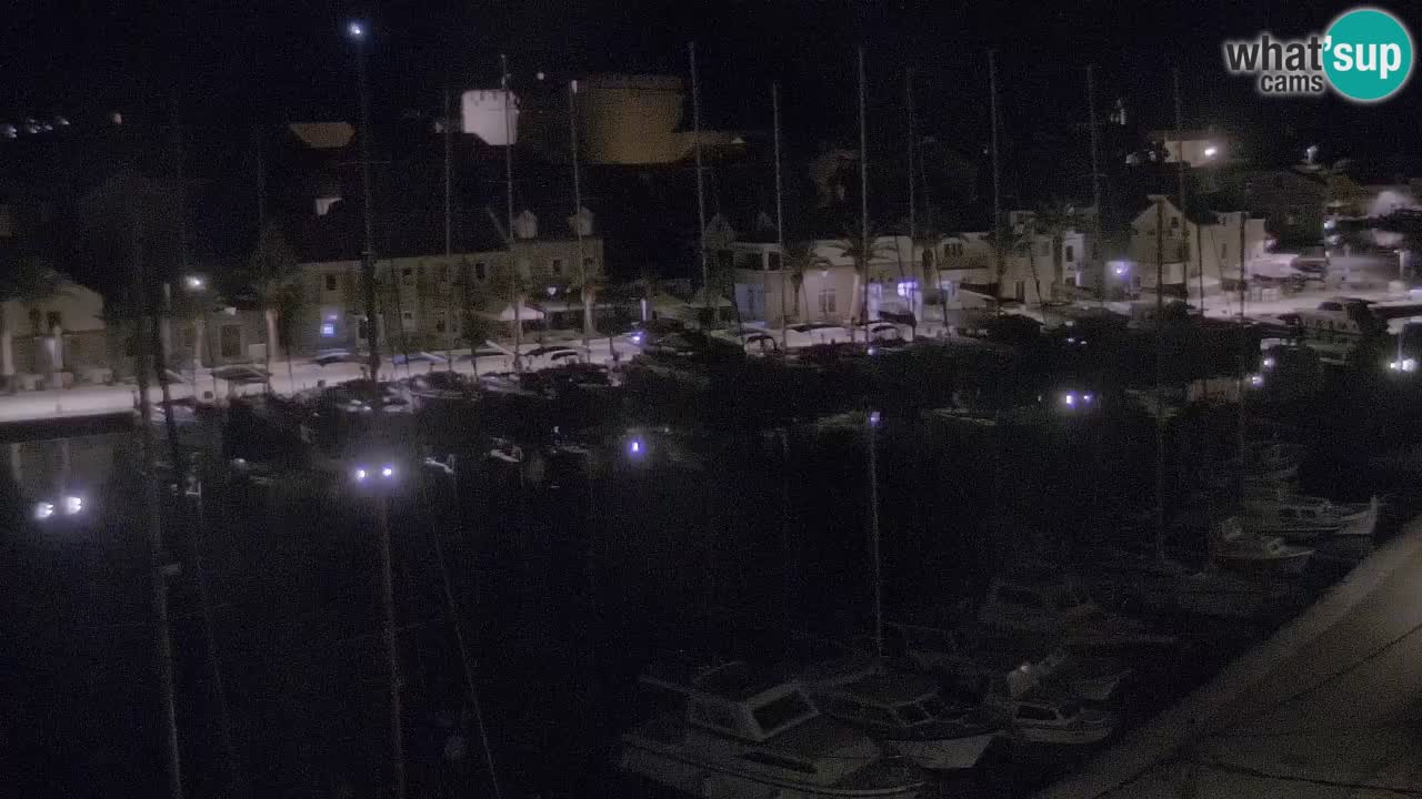 Webcam Vrboska marina | Hvar Insel | Dalmatien