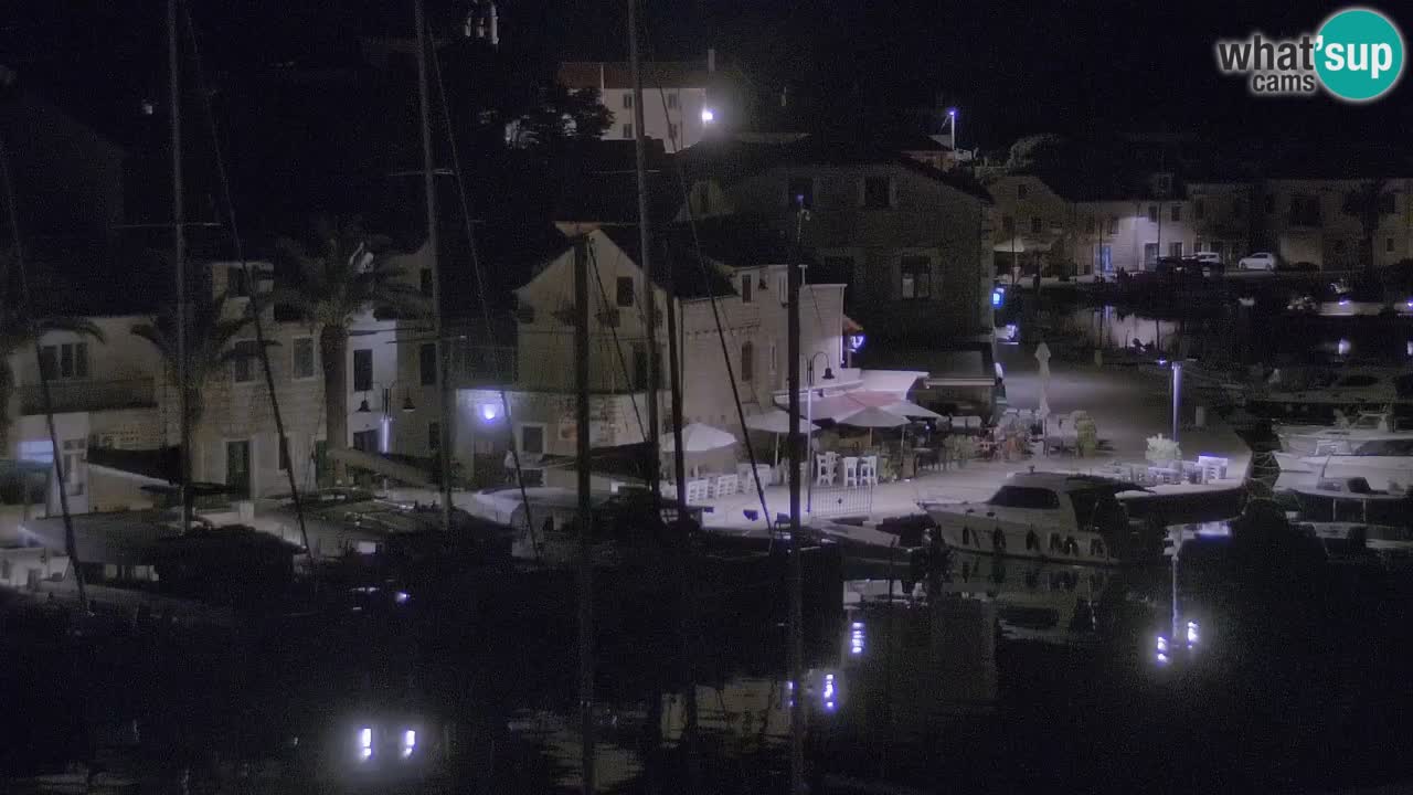 Webcam Vrboska marina | Hvar Insel | Dalmatien