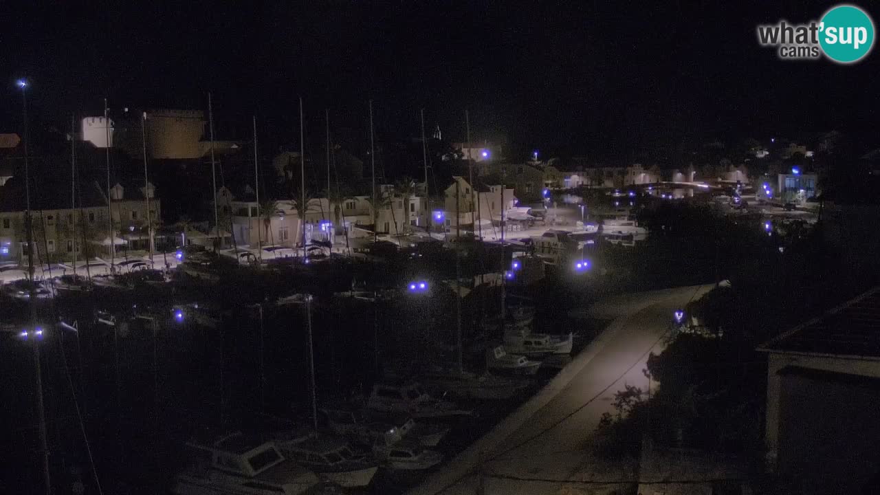 Webcam Vrboska marina | Hvar Insel | Dalmatien
