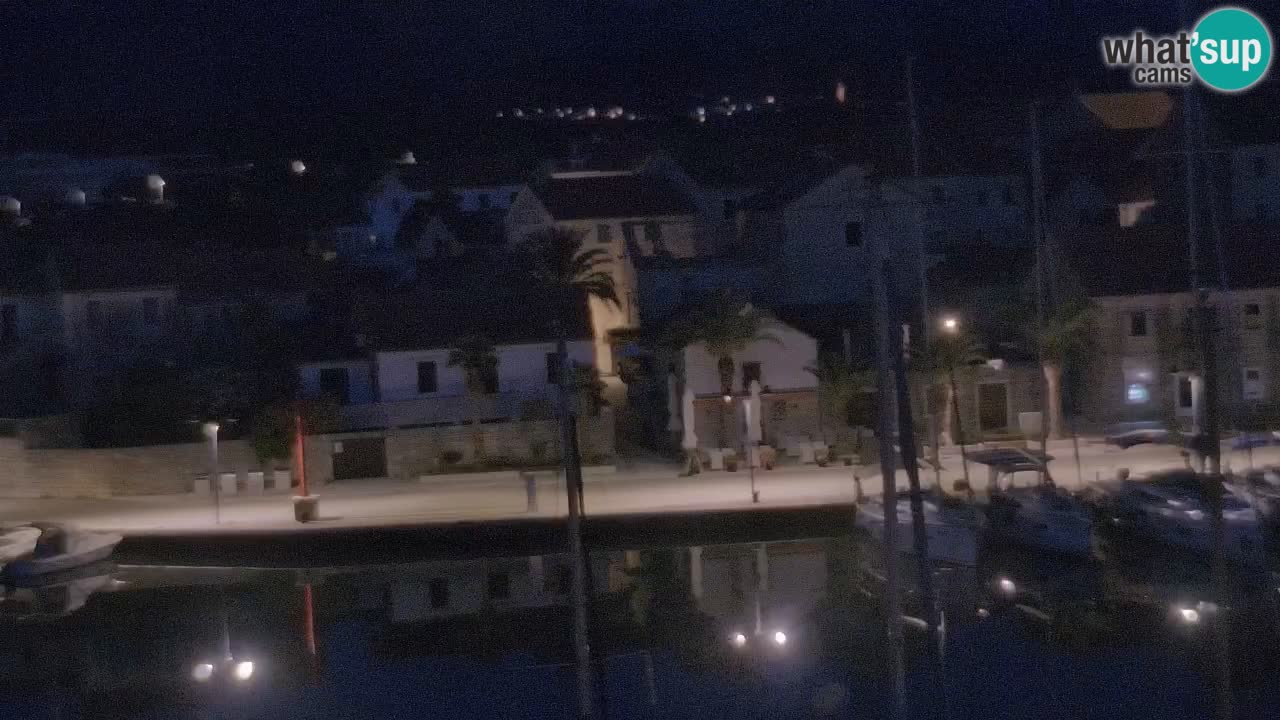 Livecam Hvar Vrboska marina | Île de Hvar | Dalmatia