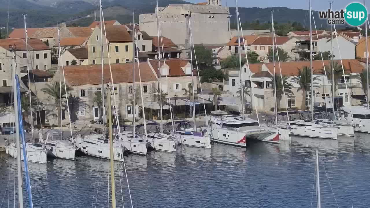Livecam Hvar Vrboska marina | Île de Hvar | Dalmatia