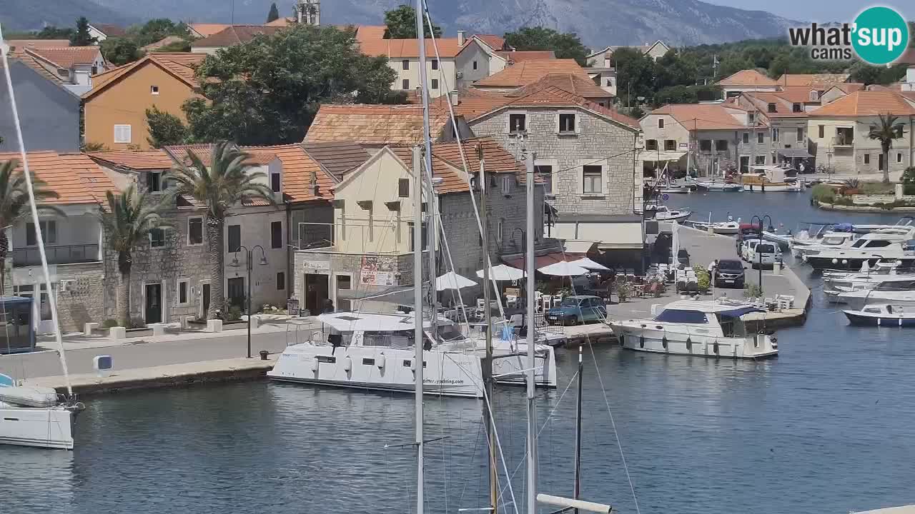 Webcam Hvar Vrboska marina | Dalmazia