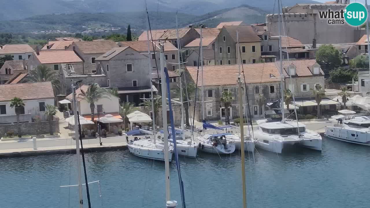 Web kamera Hvar Vrboska marina | otok Hvar | Dalmacija