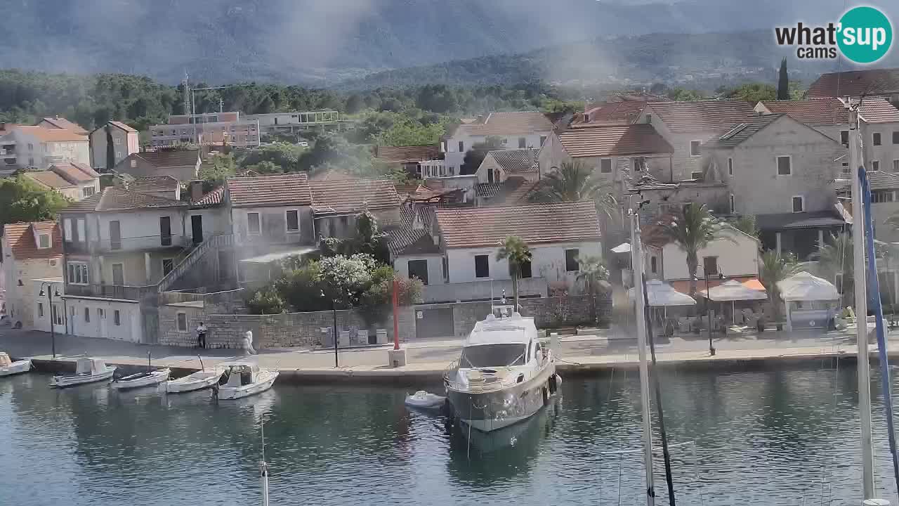 Livecam Vrboska marina | Hvar island | Dalmatia