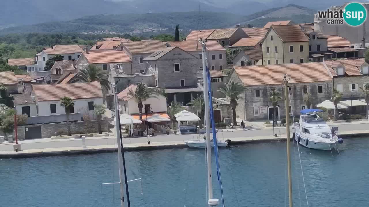Livecam Vrboska marina | Hvar island | Dalmatia