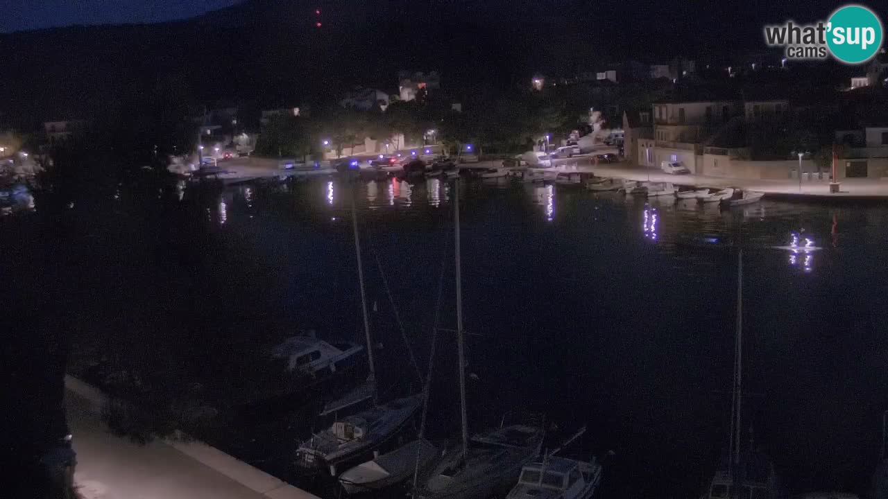 Webcam Hvar Vrboska marina | Dalmazia