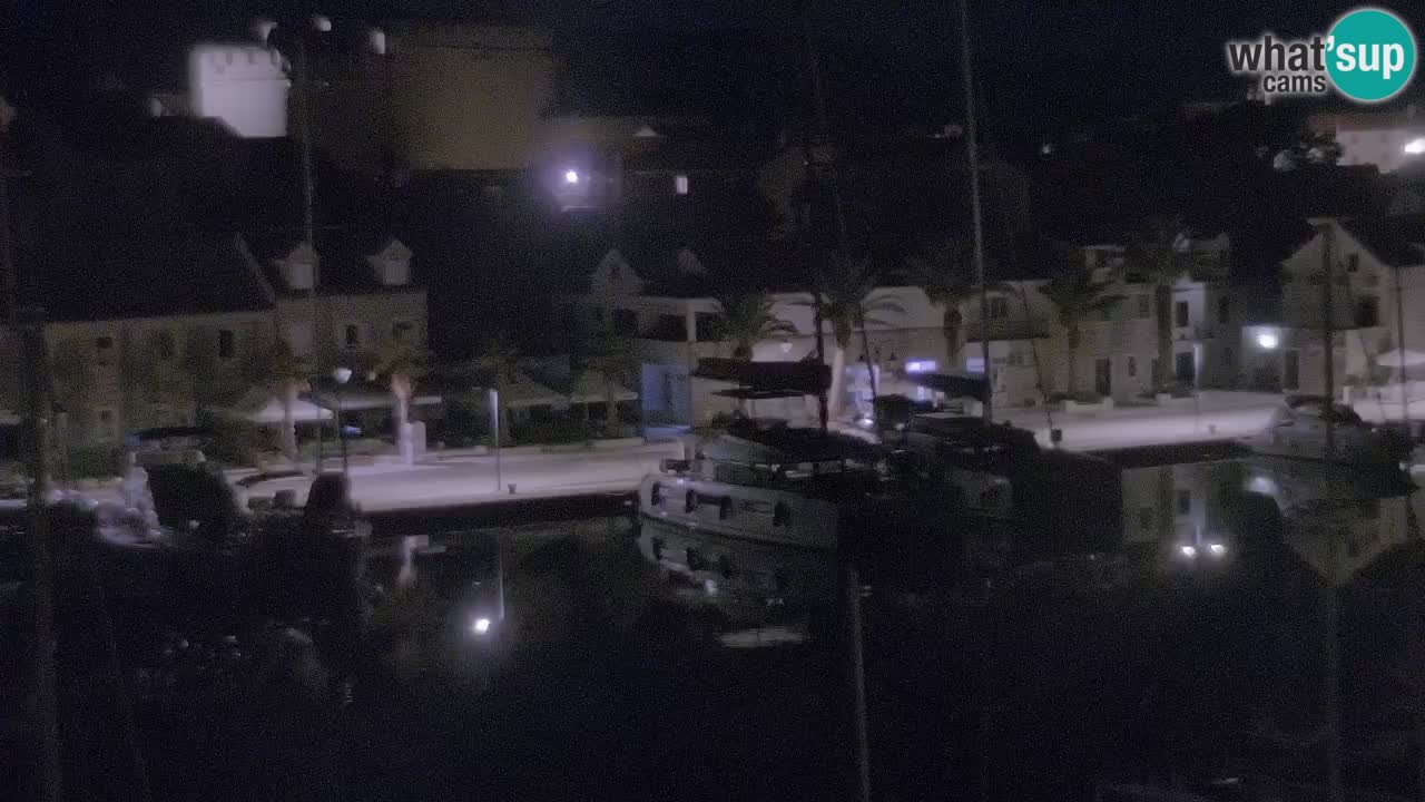 Livecam Hvar Vrboska marina | Île de Hvar | Dalmatia