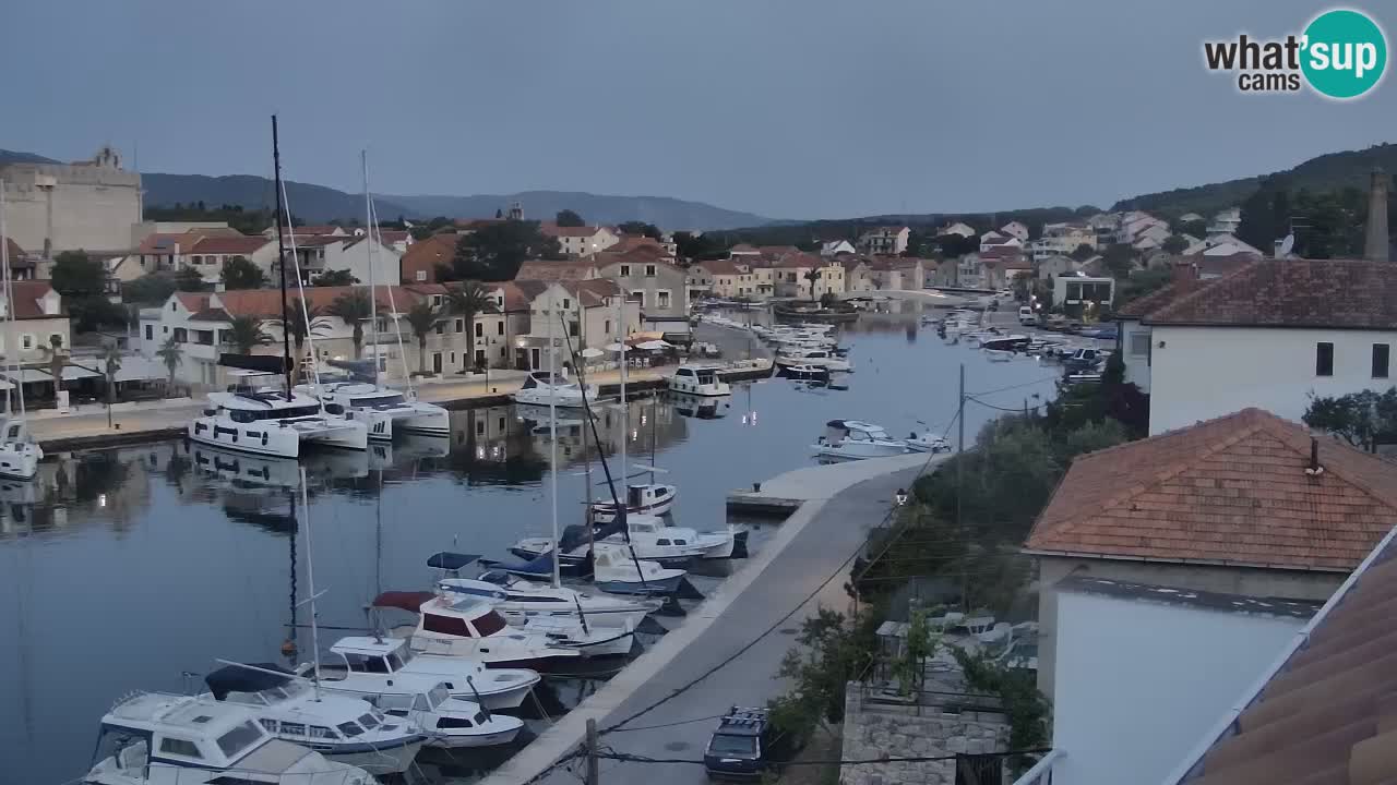 Webcam Vrboska marina | Hvar Insel | Dalmatien