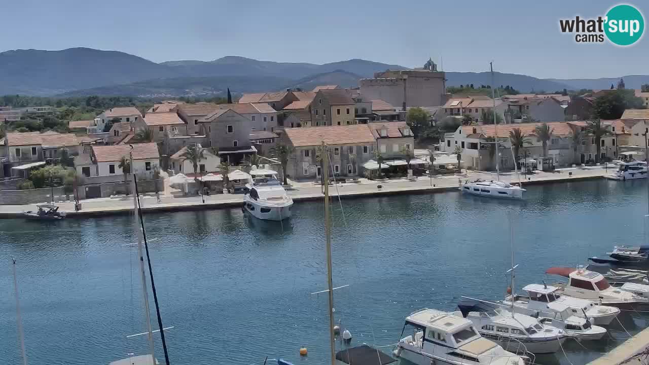 Livecam Vrboska marina | Hvar island | Dalmatia