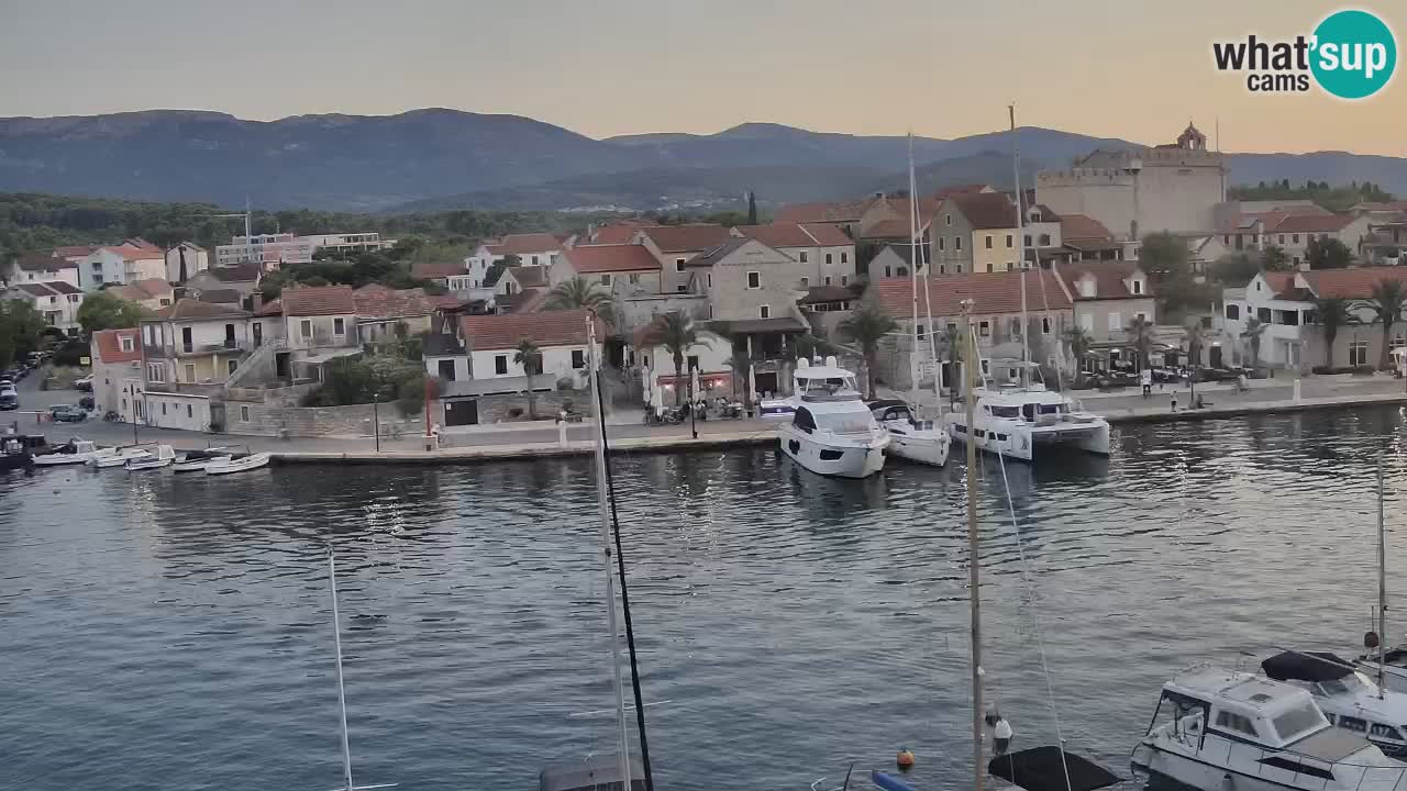 Livecam Vrboska marina | Hvar island | Dalmatia