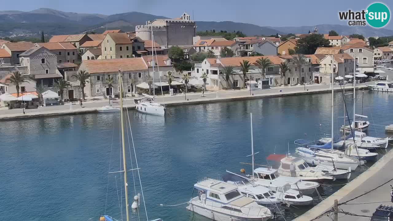 Livecam Vrboska marina | Hvar island | Dalmatia