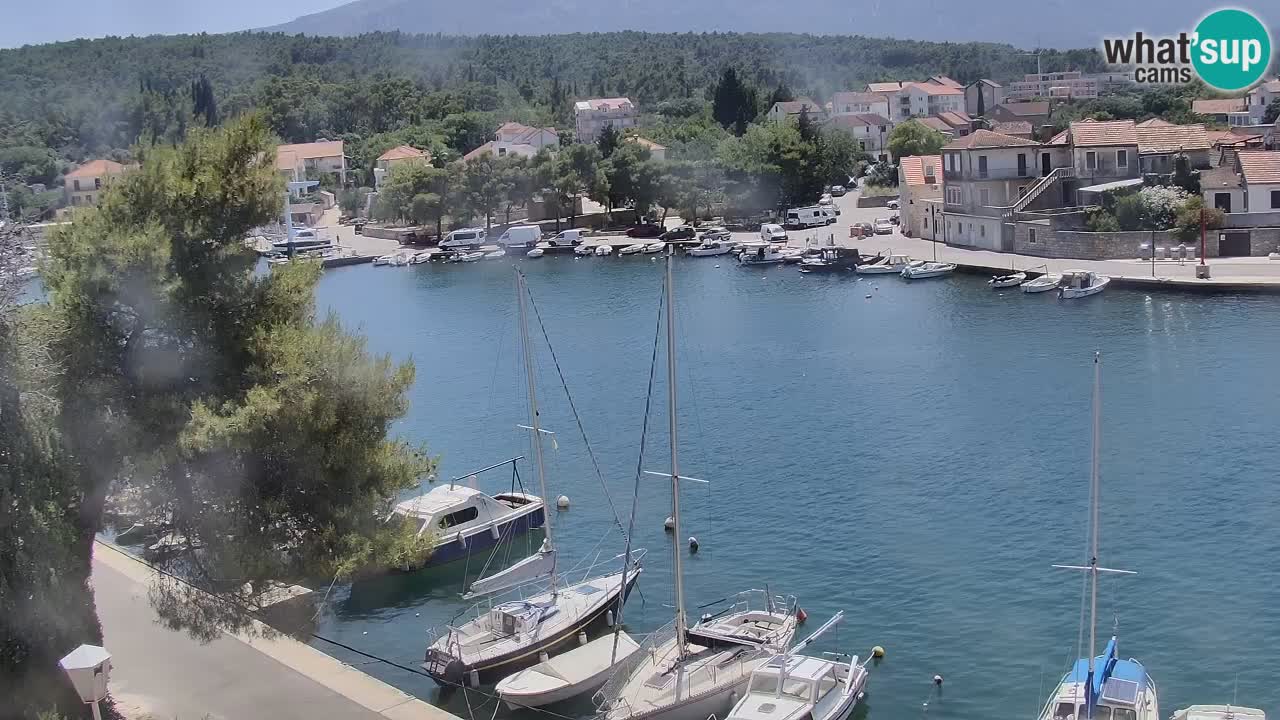 Livecam Vrboska marina | Hvar island | Dalmatia