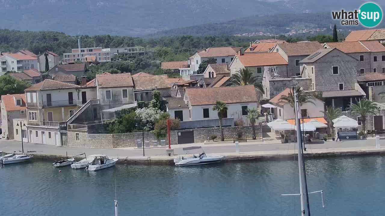Livecam Vrboska marina | Hvar island | Dalmatia