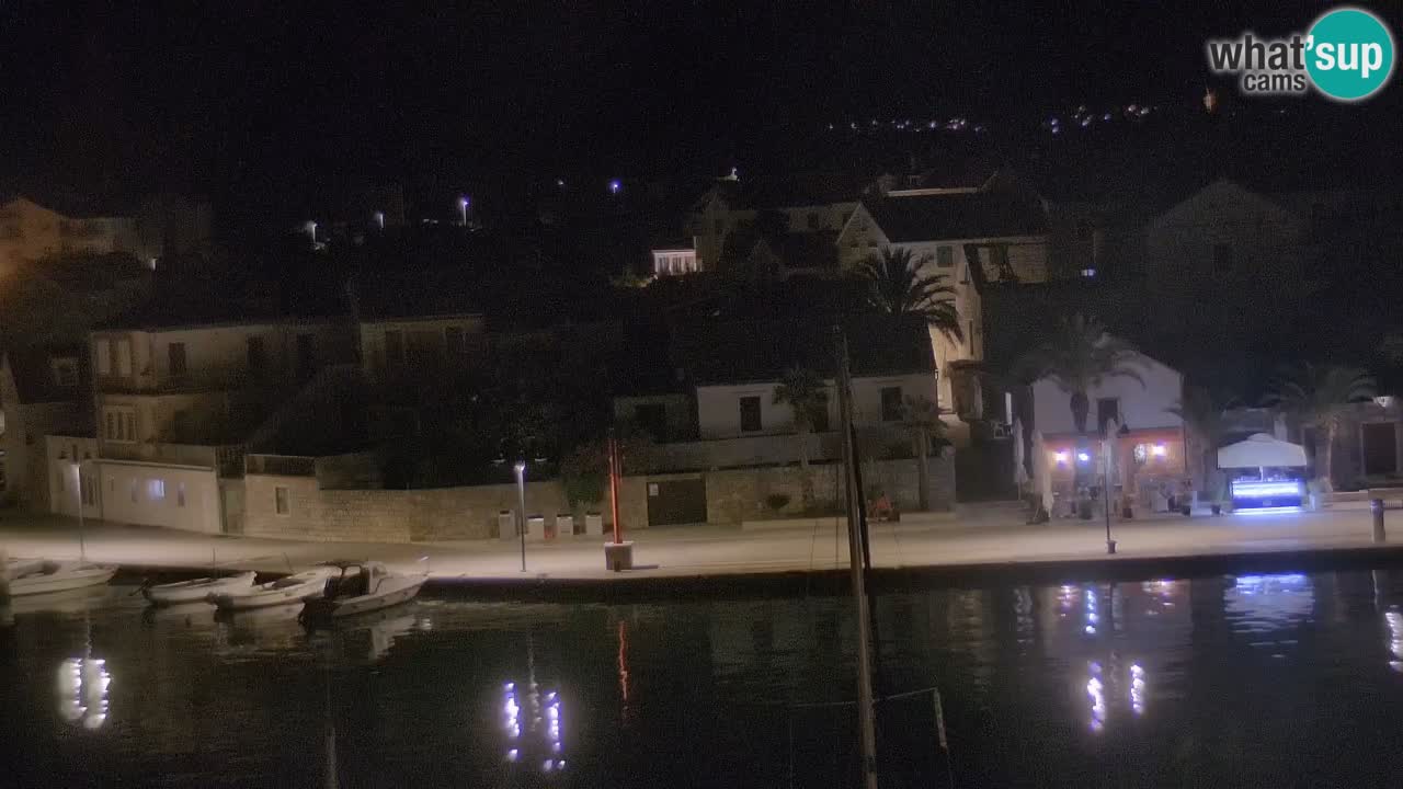 Webcam Hvar Vrboska marina | Dalmazia
