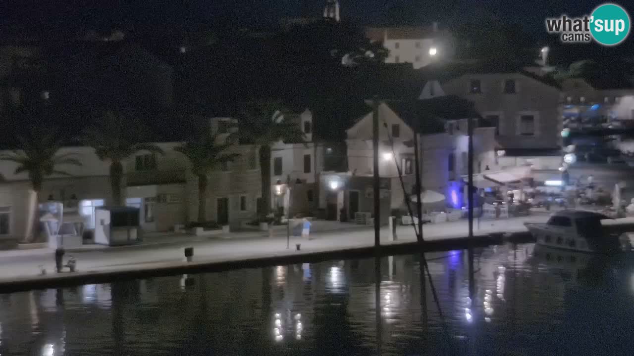 Livecam Hvar Vrboska marina | Île de Hvar | Dalmatia