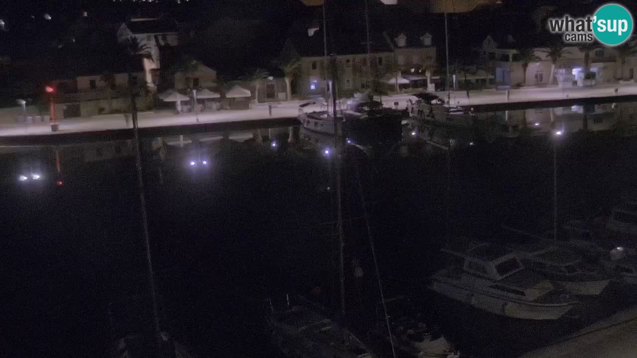 Webcam Vrboska marina | Hvar Insel | Dalmatien