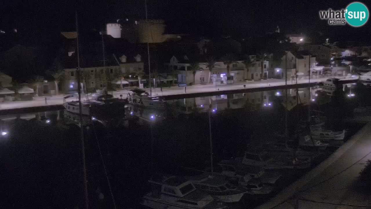 Webcam Vrboska marina | Hvar Insel | Dalmatien