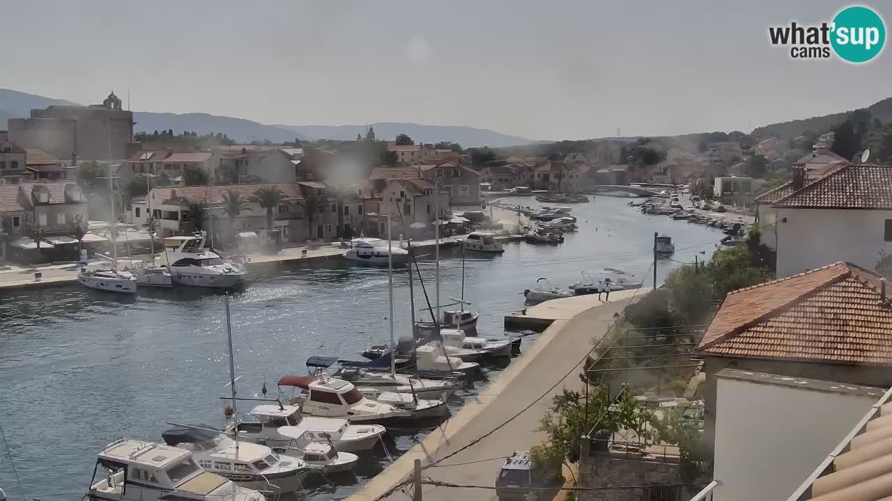 Livecam Hvar Vrboska marina | Île de Hvar | Dalmatia