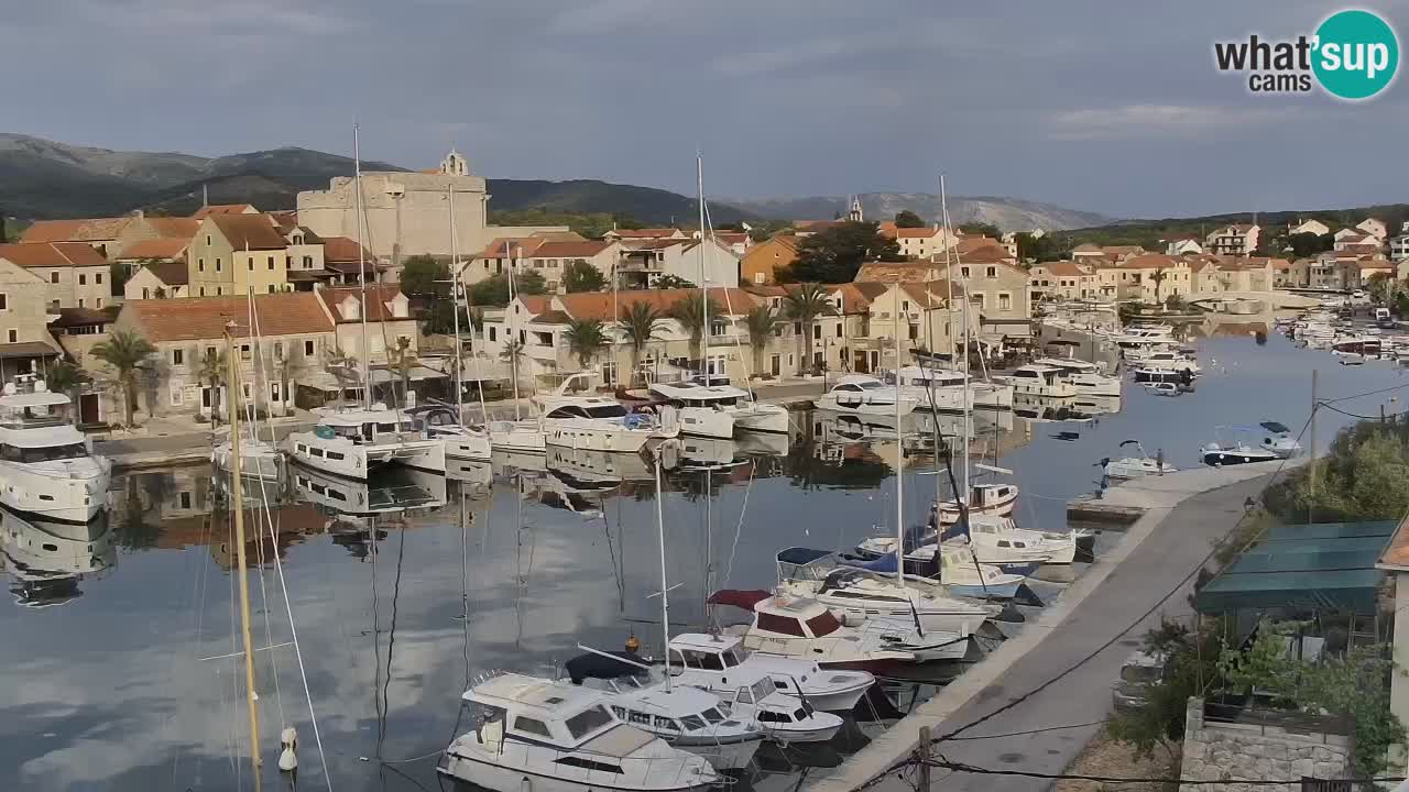 Webcam Vrboska marina | Hvar Insel | Dalmatien