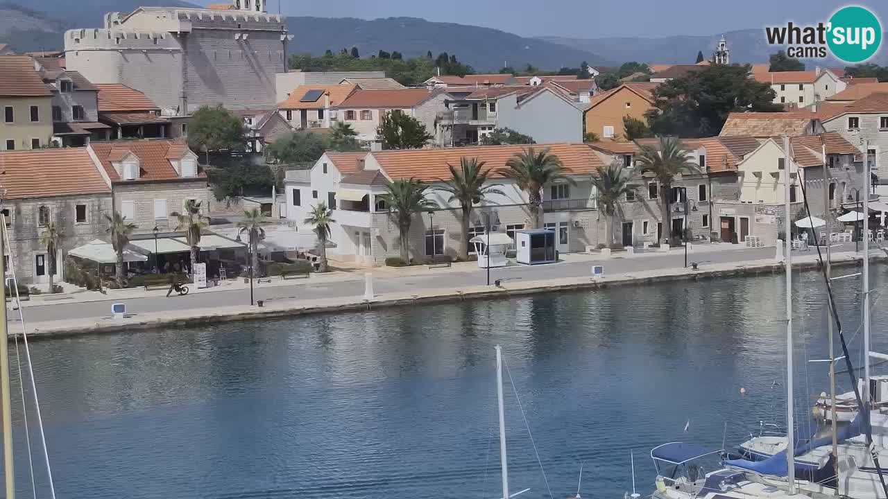 Webcam Hvar Vrboska marina | Dalmazia