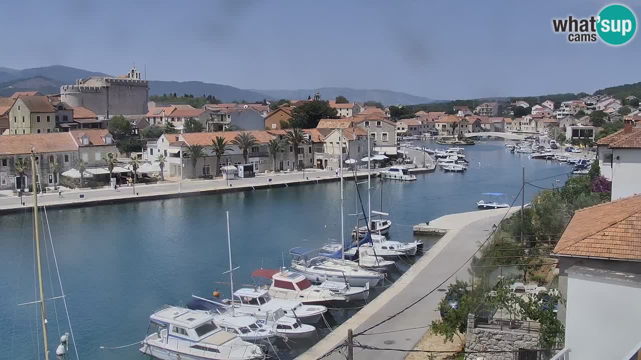Webcam Hvar Vrboska marina | Dalmazia