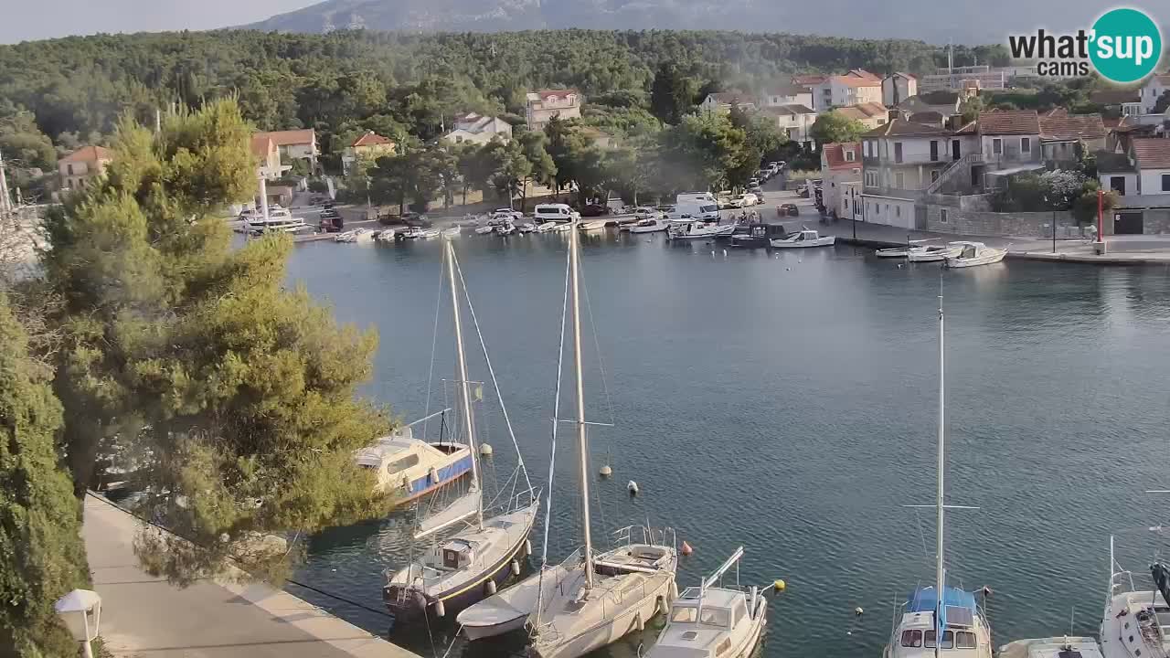 Webcam Vrboska marina | Hvar Insel | Dalmatien
