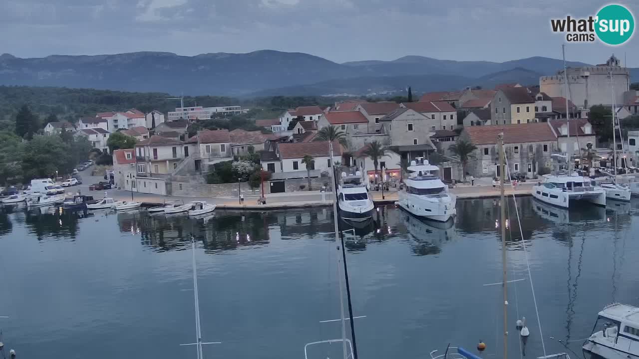 Livecam Vrboska marina | Hvar island | Dalmatia