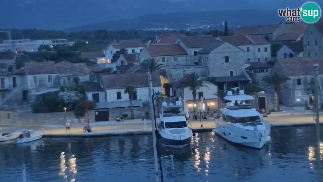 Webcam Hvar Vrboska marina | Dalmazia