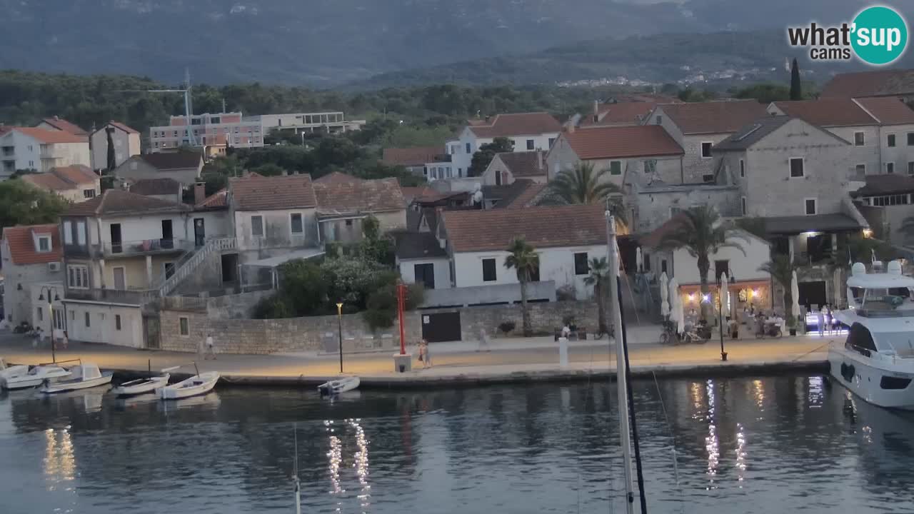 Webcam Vrboska marina | Hvar Insel | Dalmatien