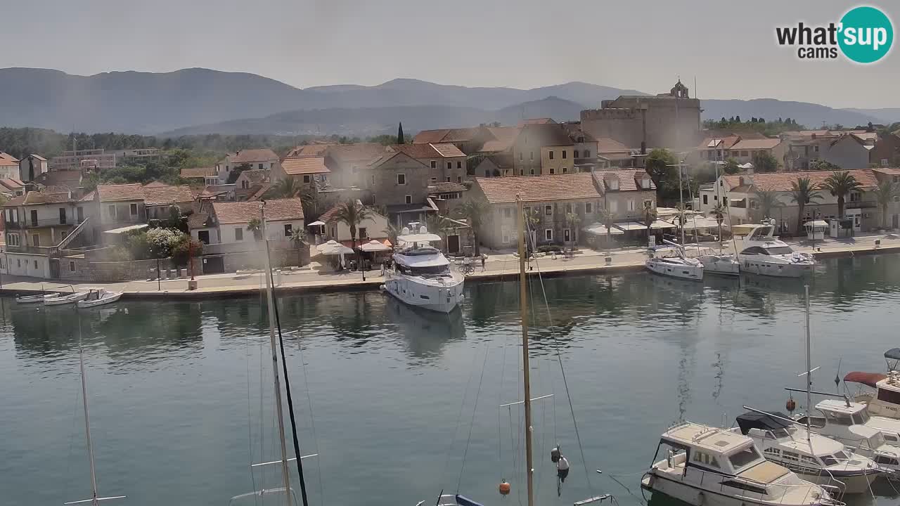 Livecam Hvar Vrboska marina | Île de Hvar | Dalmatia