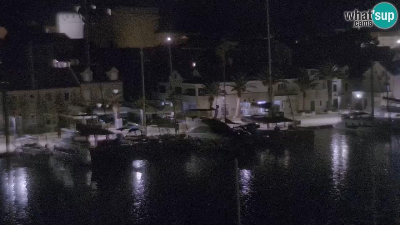 Livecam Hvar Vrboska marina | Île de Hvar | Dalmatia