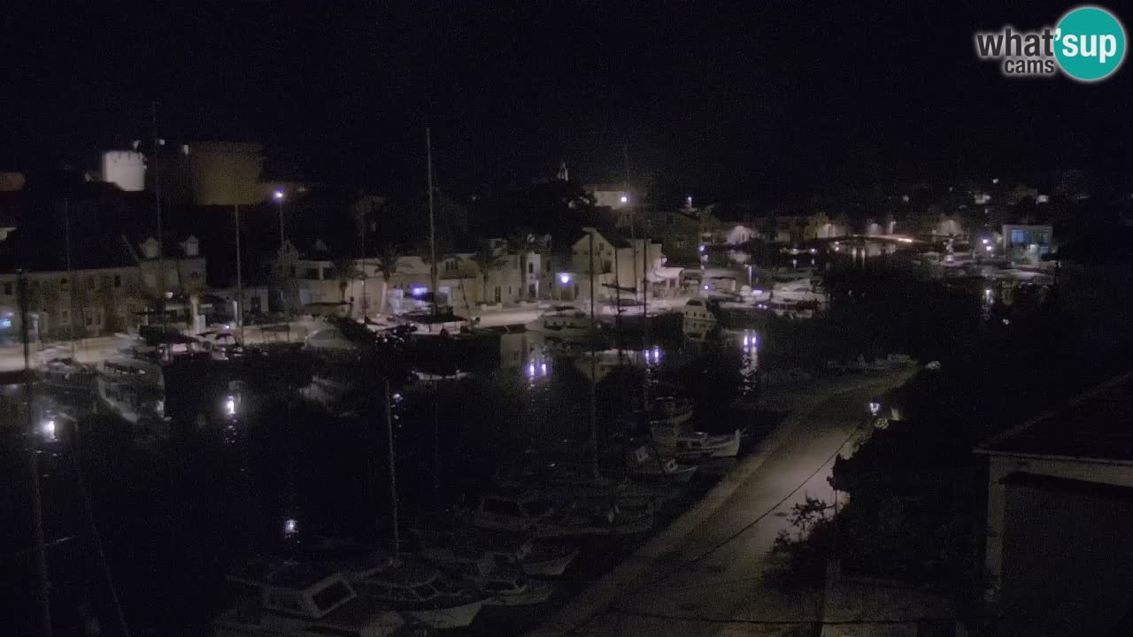 Livecam Vrboska marina | Hvar island | Dalmatia