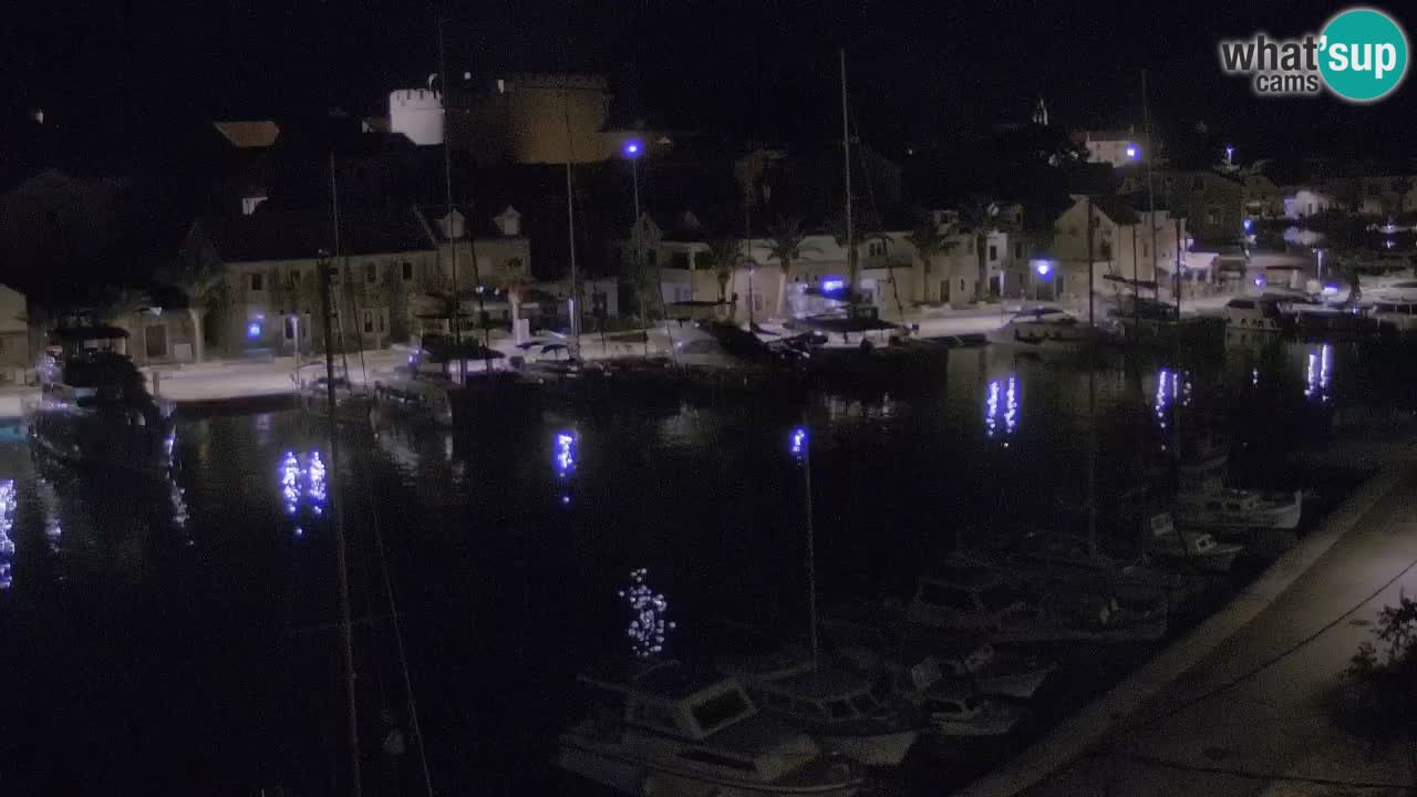 Livecam Hvar Vrboska marina | Île de Hvar | Dalmatia