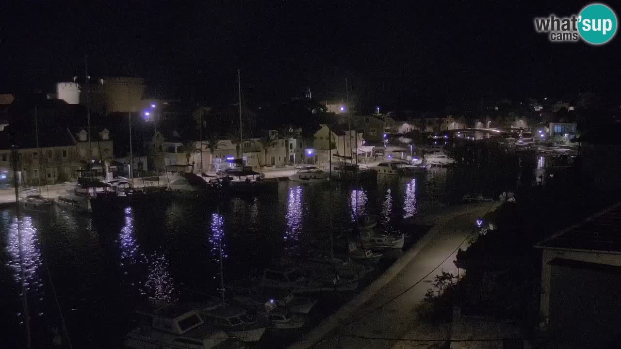 Livecam Hvar Vrboska marina | Île de Hvar | Dalmatia