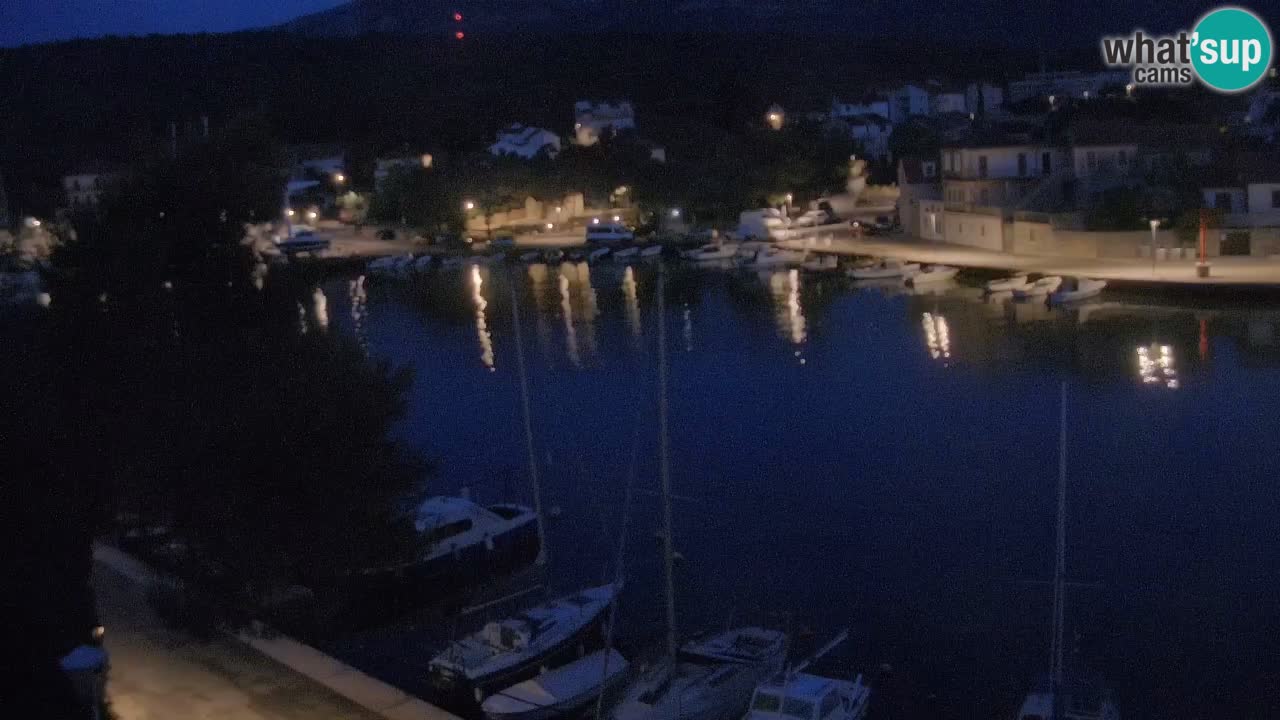 Livecam Vrboska marina | Hvar island | Dalmatia