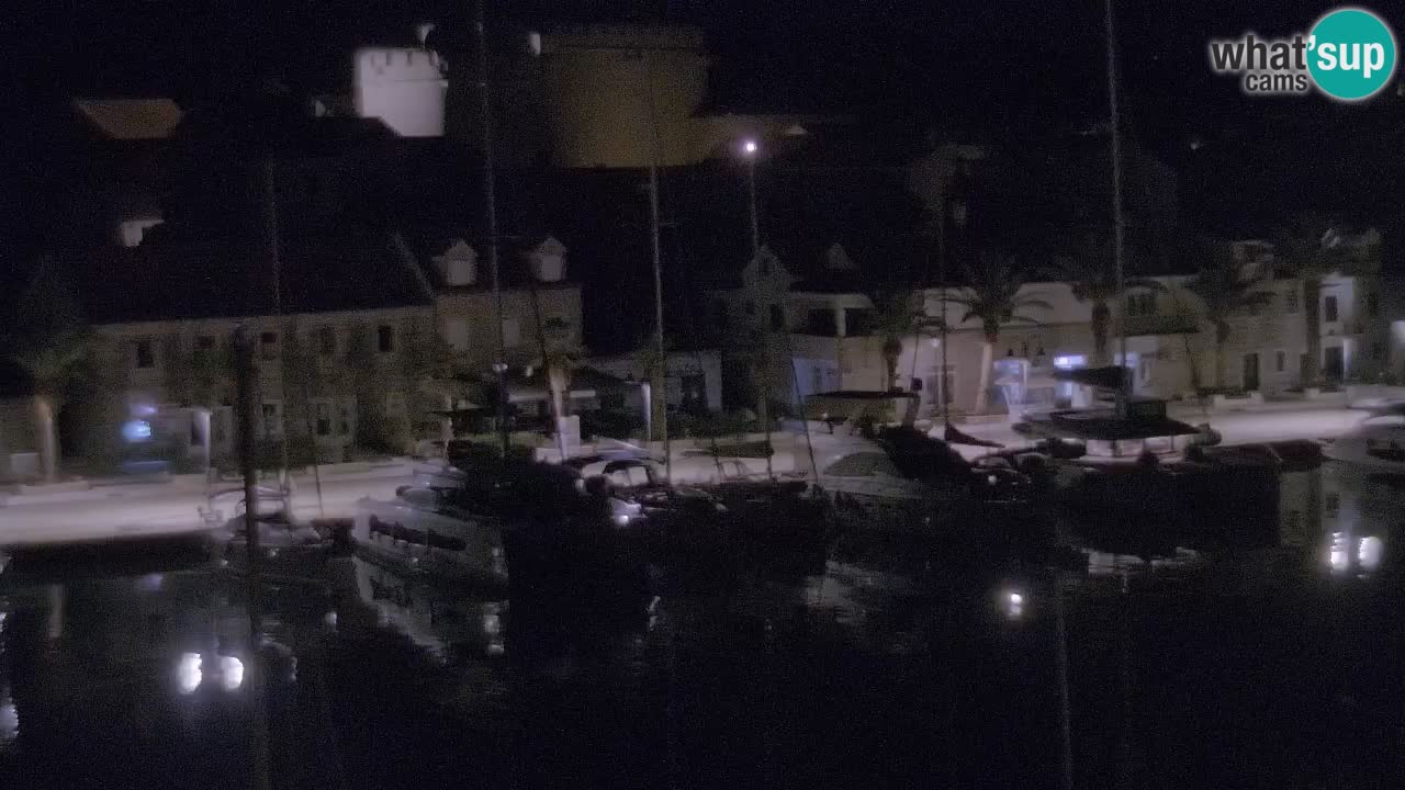 Webcam Hvar Vrboska marina | Dalmazia