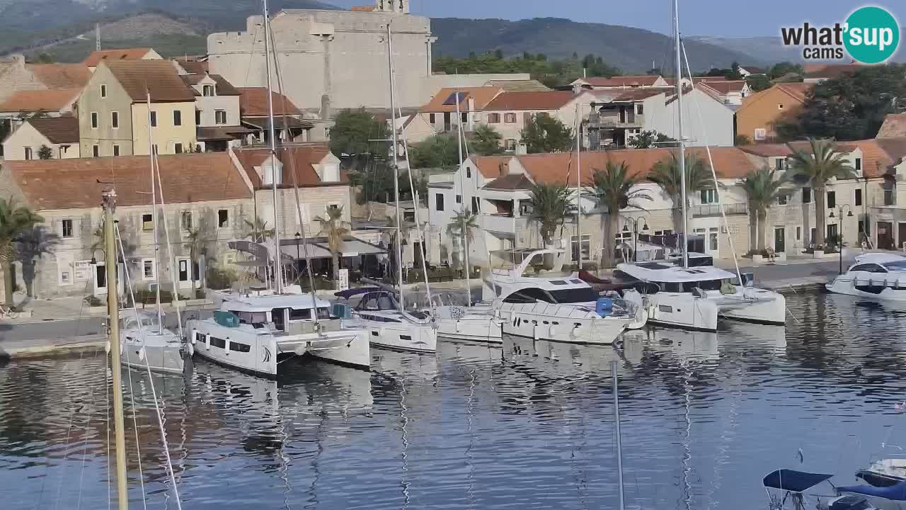 Web kamera Hvar Vrboska marina | otok Hvar | Dalmacija