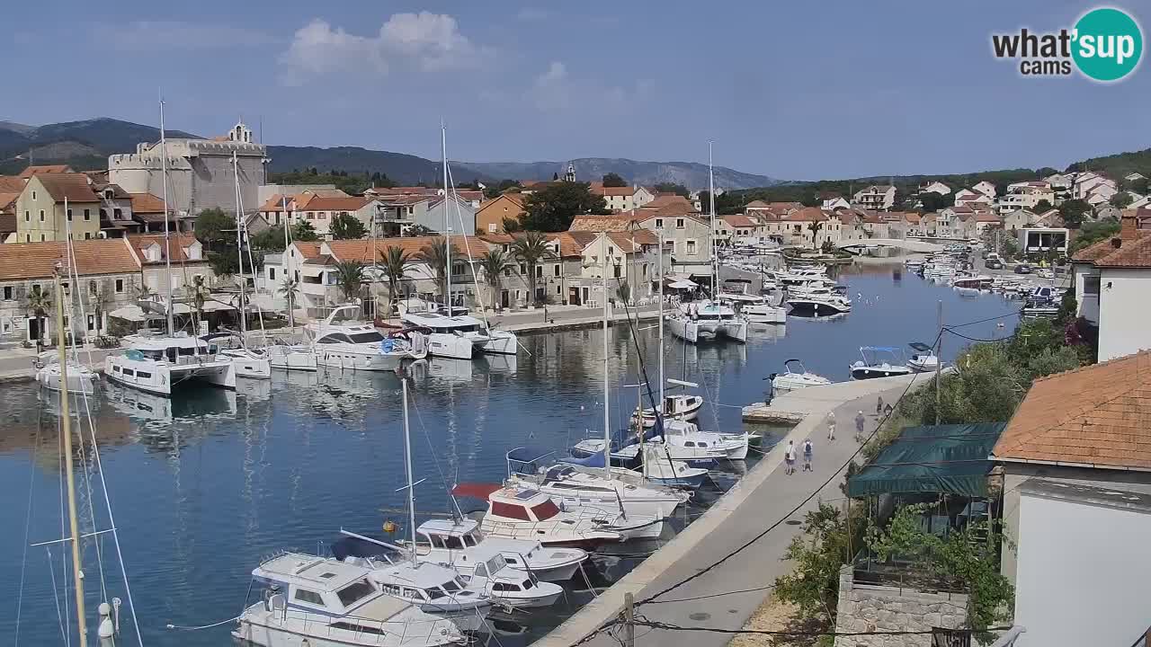 Livecam Vrboska marina | Hvar island | Dalmatia