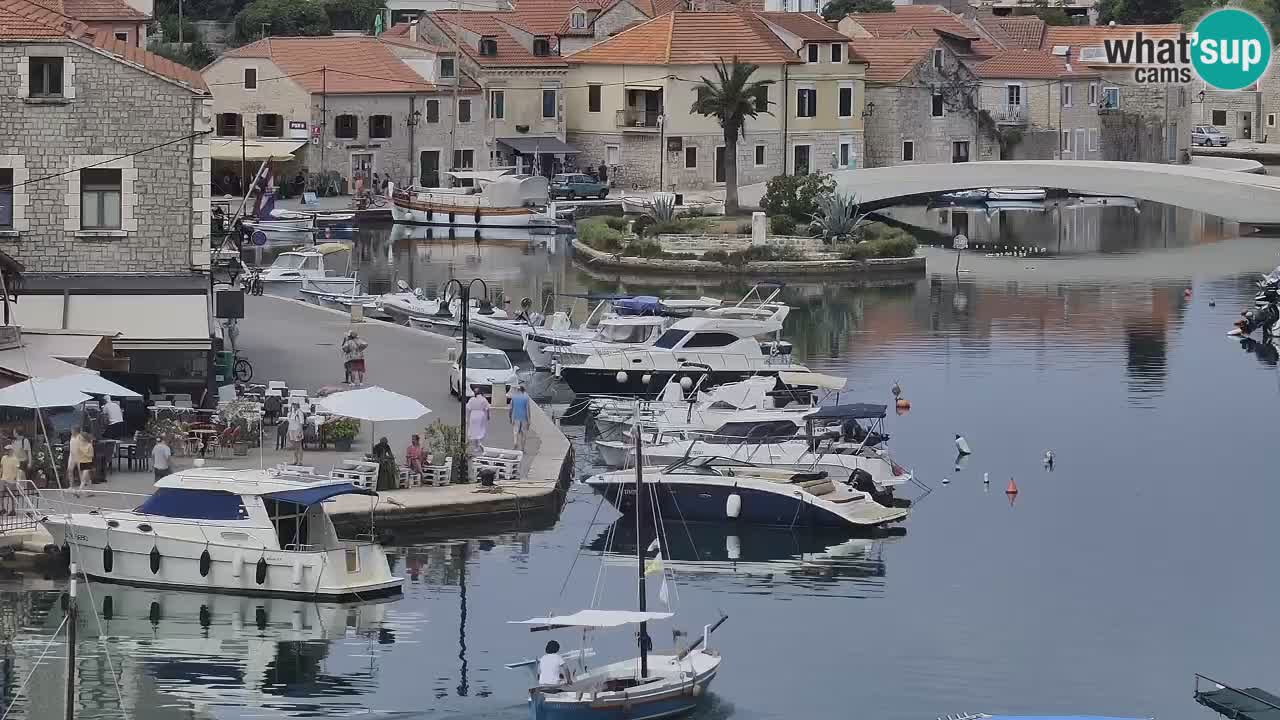 Livecam Hvar Vrboska marina | Île de Hvar | Dalmatia