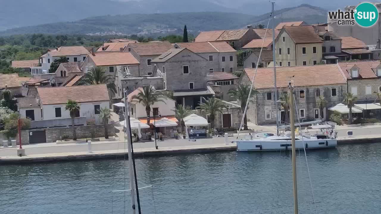 Webcam Hvar Vrboska marina | Dalmazia