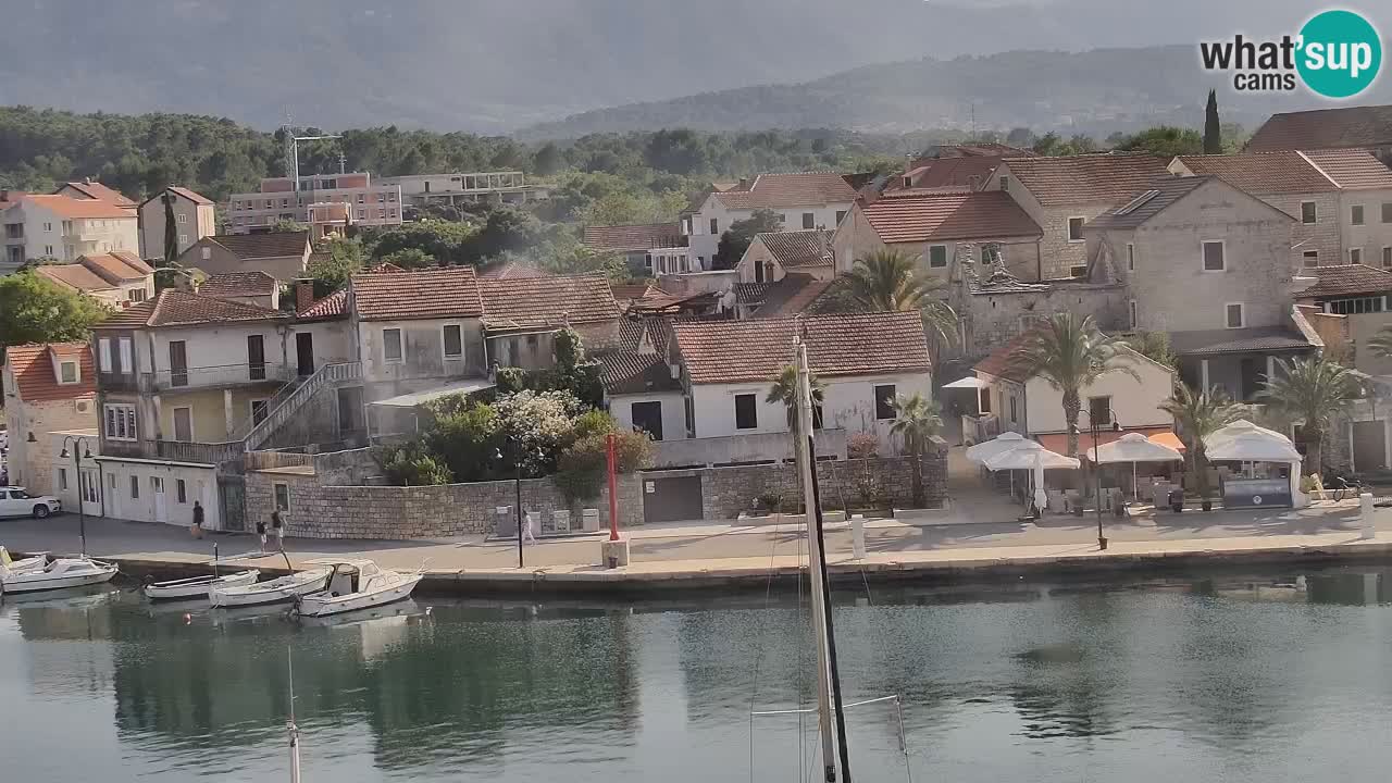 Webcam Vrboska marina | Hvar Insel | Dalmatien