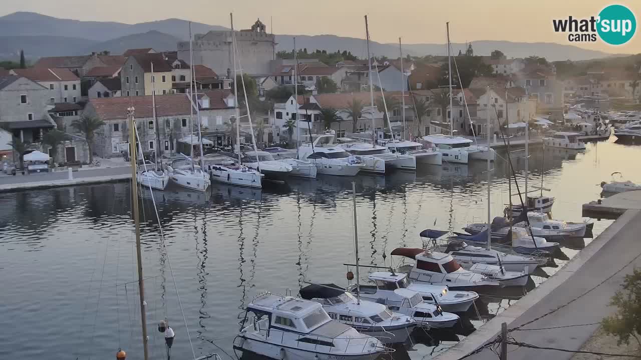 Webcam Vrboska marina | Hvar Insel | Dalmatien