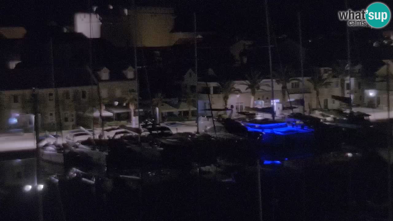 Webcam Vrboska marina | Hvar Insel | Dalmatien