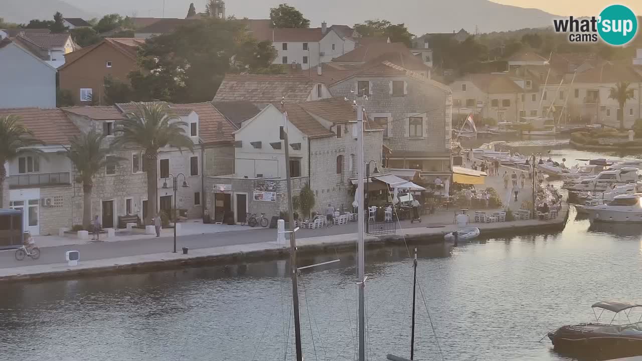 Webcam Vrboska marina | Hvar Insel | Dalmatien