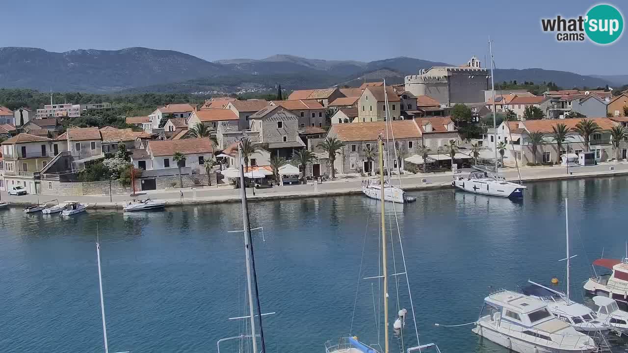 Livecam Vrboska marina | Hvar island | Dalmatia