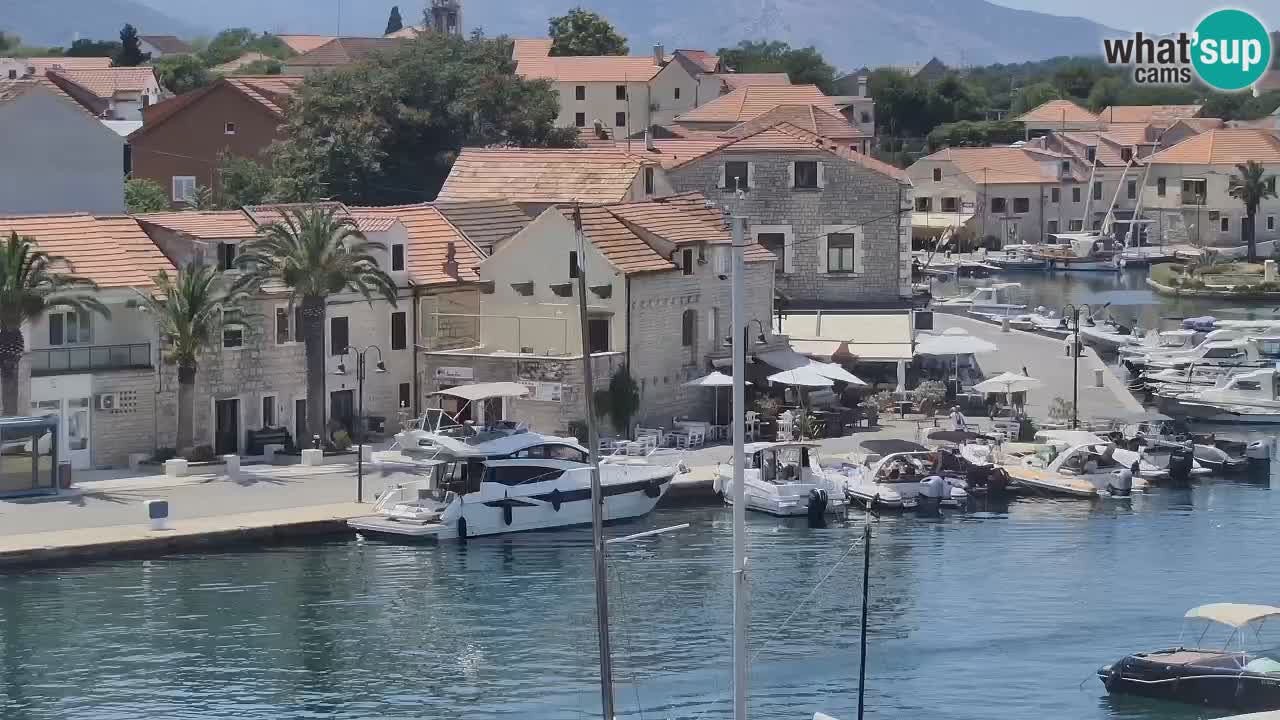 Livecam Vrboska marina | Hvar island | Dalmatia
